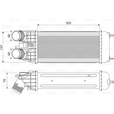 Chladič turba VALEO 818547