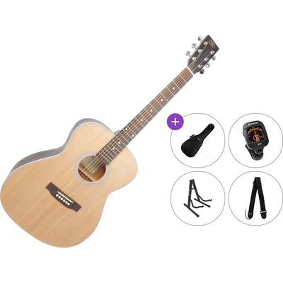 SX SO204 Premium SET Natural-Matte Black Фолк китара