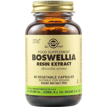 Solgar Boswellia Resin Extract, 60 растителни капсули, Solgar