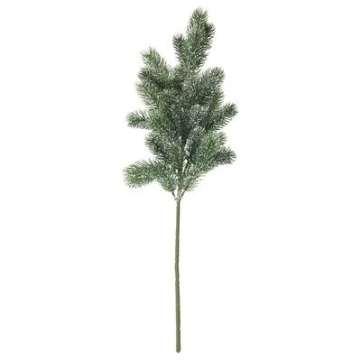 Větvička jedle, zasněžená, PE, 65 cm