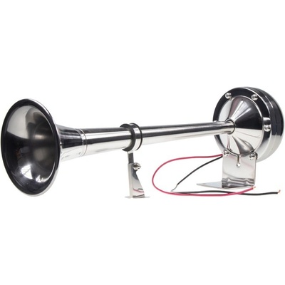 Singl-fanfára 400mm, nerezová, 12V, elektromagnetická