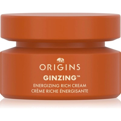 Origins GinZing Energizing Rich Cream revitalizační hydratační krém pro suchou pleť 30 ml