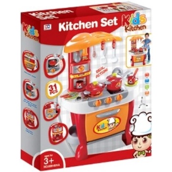 Image 1 of Buba - Little Chef детска кухня червена 008-801А