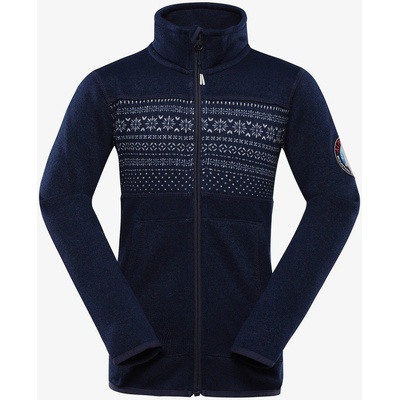 Alpine Pro Тъмносин детски пуловер с цип ALPINE PRO ZEGO ALPINE PRO | Sin | Момичешки | 104/110