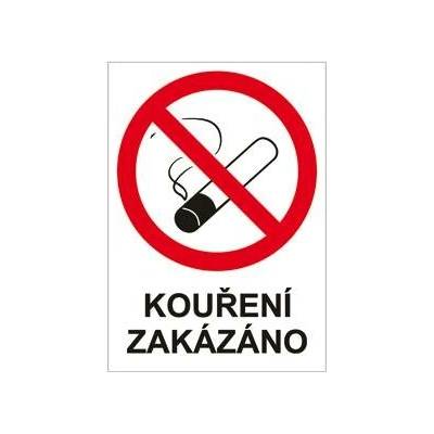 Arch KOUŘENÍ ZAKÁZÁNO A4 - plastová cedulka