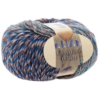 VSV Pletací příze Elian Comfort Wool 462 - modrá