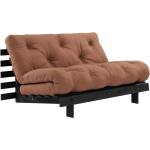 Karup Design Сгъваем диван в тухлен цвят 140 cm Roots Black Night - Karup Design (123402759140)