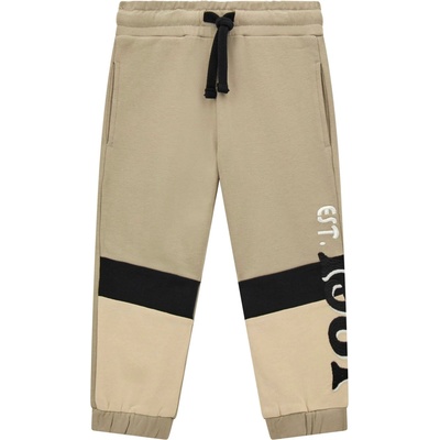 Guess Спортен панталон Guess - С черни ленти, бежов, 12 м (N4BQ11-KAD73-F1BA-12M)
