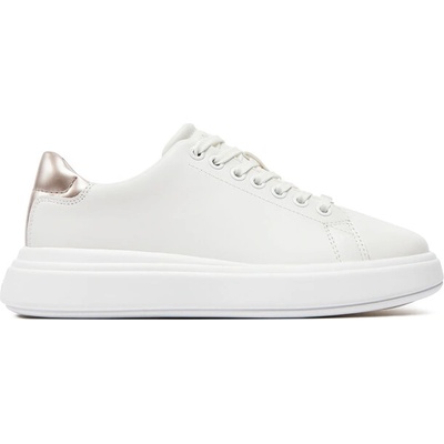 Calvin Klein Сникърси Calvin Klein Cupsole Lace Up Leather HW0HW01987 Бял (Cupsole Lace Up Leather HW0HW01987)