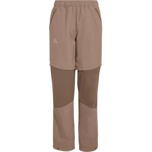adidas Terrex Детски панталон със свалящи крачоли adidas Terrex Kid's MT Zip Pants Walking trousers - Trace Brown - размер 140 (EU) (701-4344-0413)