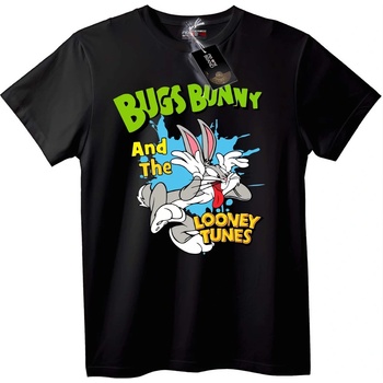 NOONEBRAND Тениска Bugs Bunny от Looney Tunes - 2XL, Black