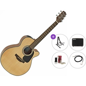 Takamine GX18CE Premium SET Natural Satin Електро-акустична китара Джъмбо