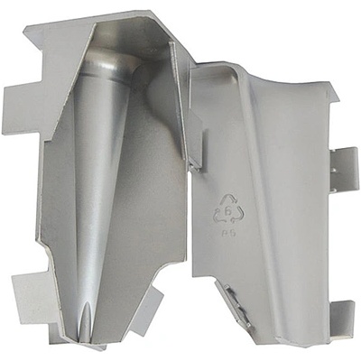 Krono original ВЪТРЕШЕН ЪГЪЛ Рvc ЗА ПОДОВ ПЕРВАЗ 98001 К58С опак. 2бр. СИВ (К58С / 98001)