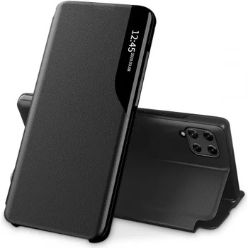 Image 1 of Samsung Страничен калъф тип тефтер Smart View за Samsung A22 LTE 4G, черен