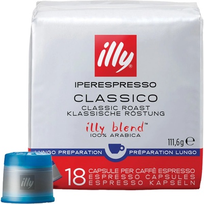 illy | Lungo Classico - 18 капсули за illy iperEspresso