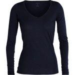 Icebreaker Дамско мериносово термобельо Icebreaker Women's Siren L/S Sweetheart Merino base layer - Midnight Navy (115-0451-3814)