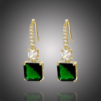 Éternelle Swarovski Elements Zoe E1275 zelená