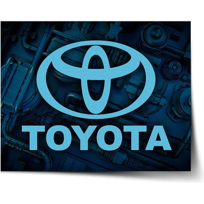 Sablio Plagát Logo Toyota Motor - 90x60 cm