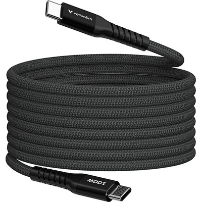 Verbatim 32410 USB-C USB C samec - USB C samec 100W 2m černý