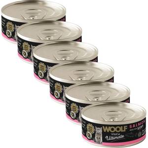 WOOLF WildCat Ultimate Kitten Salmon Pate 6 x 85 г