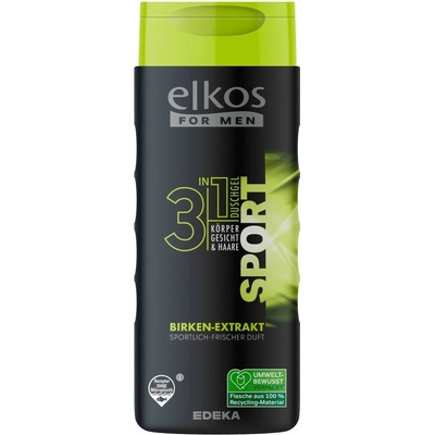 Elkos Men Sport 3v1 Sprchový gel 400 ml