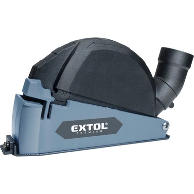 Odsávací kryt/adaptér na rezanie uhlovou brúskou, O115/125mm EXTOL PREMIUM 8807026