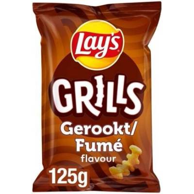 Lay's Grills kukuřičné křupky s příchutí slaniny 125 g
