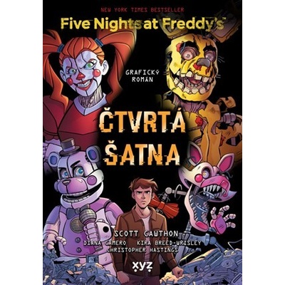 Five Nights at Freddy's: Čtvrtá šatna (grafický román) | Scott Cawthon, Diana Camero, Lukáš Krajňák – Sleviste.cz