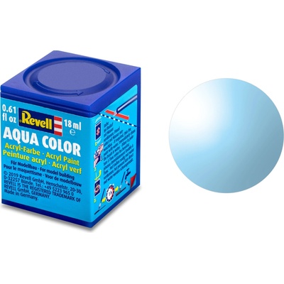 Revell Farba AQUA 752 Modrá prehľadná Clear Blue 18ml
