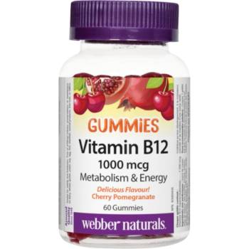 Image 1 of Webber Naturals B12 Gummies [60 дъвчащи дражета]