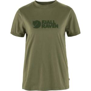 Fjällräven Дамска тениска Fjällräven Women's Fjällräven Logo Tee T-shirt - Green - размер XS (116-9068-0611)