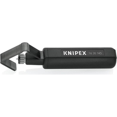 KNIPEX Кабелен нож, за изолация Ø19-40мм, черна ръкохватка 145мм, (k1630145sb)