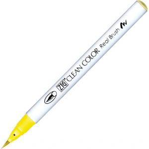 ZIG Clean Color Писалка Четка 501 Средно жълто (RB-6000AT-501)