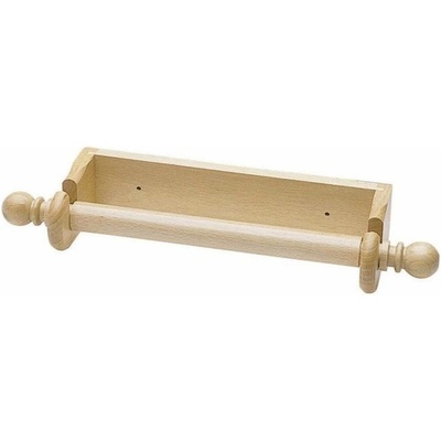 KitchenCraft Nástěnný držák na kuchyňské utěrky, buk