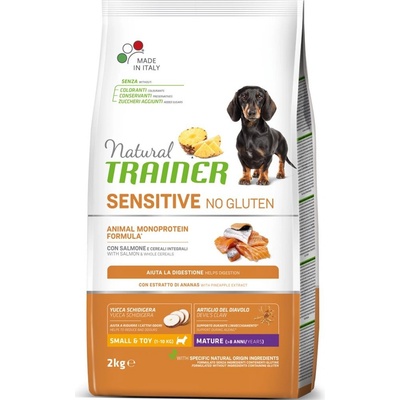 Natural Trainer Sensitive Salmon Mature Small & Toy 2 kg