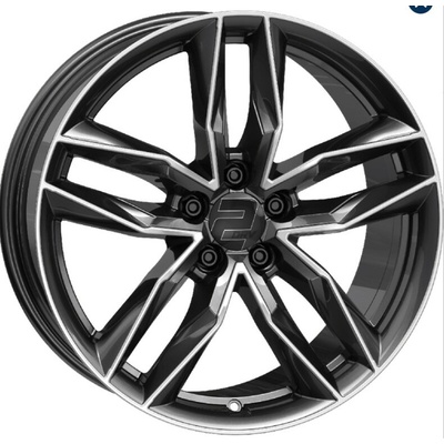 2DRV WH40 7,5x18 5x120 ET60 dark gunmetal machined