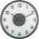 NeXtime Стенен часовник Frosted Wood сив (3205GS)