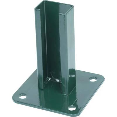Pätka Strend Pro EUROSTANDARD, 60x40 mm, zelená, RAL6005, na ukotvenie, pre stĺpik