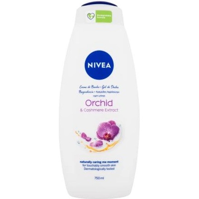 Nivea Orchid & Cashmere хидратиращ душ гел 750 ml за жени