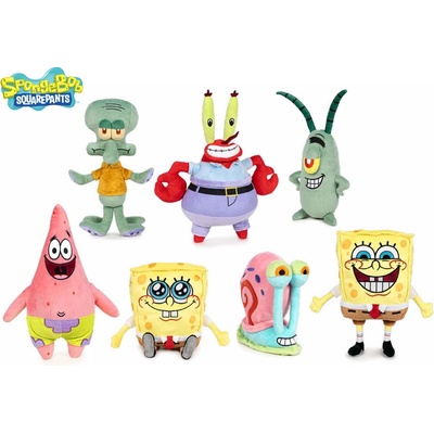 Mikro trading SpongeBob - Postava plyšová - 30 cm - 7 druhů
