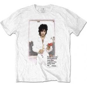 Prince Beautiful Photo White L Риза (PRINTS36MW03)