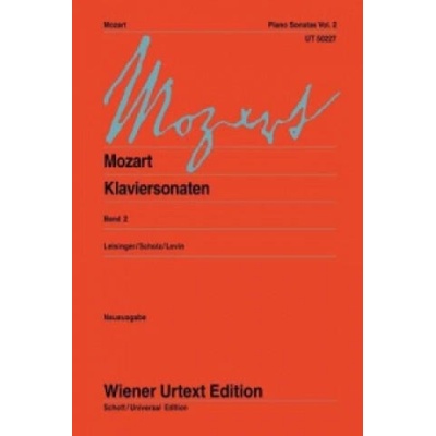 Klaviersonaten, für Klavier | Wolfgang Amadeus Mozart, Ulrich Leisinger