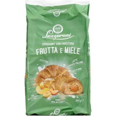 Lazzaroni croissanty plnené medom,marhuľou a broskyňou 300 g