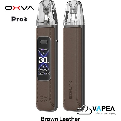 Oxva XLIM PRO 3 1500 mAh Brown Leather
