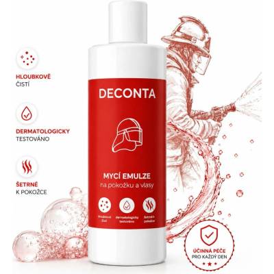 Herbai Herbacare Professional Deconta mycí emulze na pokožku a vlasy 400 ml
