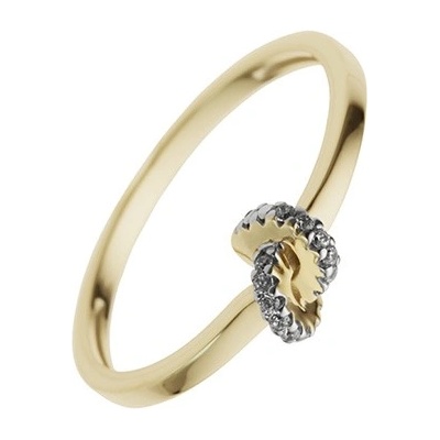 Burkhardt and Bischoff Дамски златен пръстен с диаманти Burkhardt and Bischoff 538034 (538034)