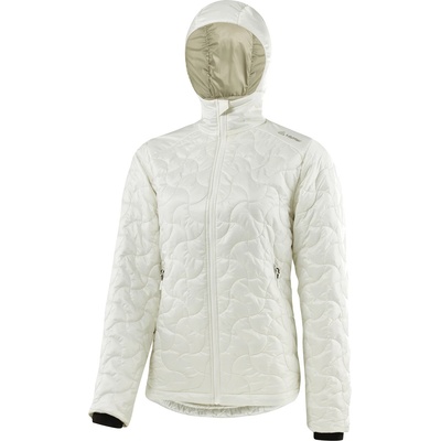 Löffler Дамско синтетично яке Löffler Women's Hooded Iso-Jacket Grace CF Primaloft100 Synthetic jacket - Cremewhite - размер 40 (EU) (104-5145-0213)