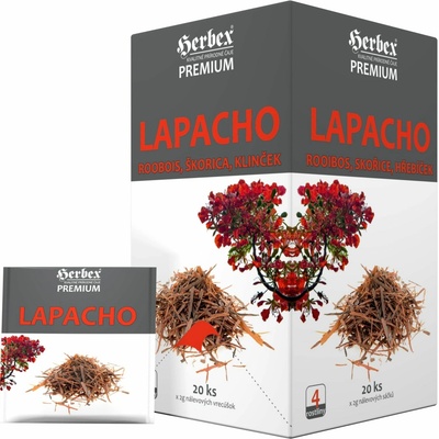 Herbex LAPACHO rooibosom škoricou a klinčekmi 40 g