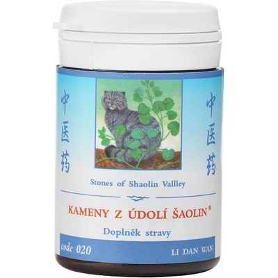 TCM Herbs KAMENE Z ÚDOLIA ŠAOLIN LIN DA WAN 100 tabliet 30 g