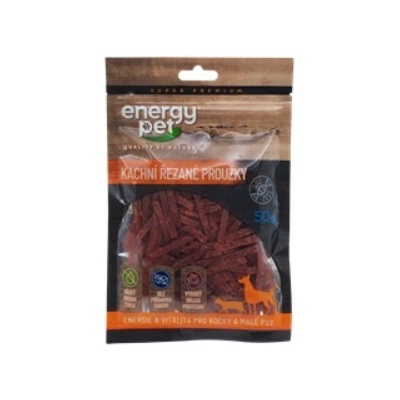 Energy Pet kačacie rezané prúžky 50 g